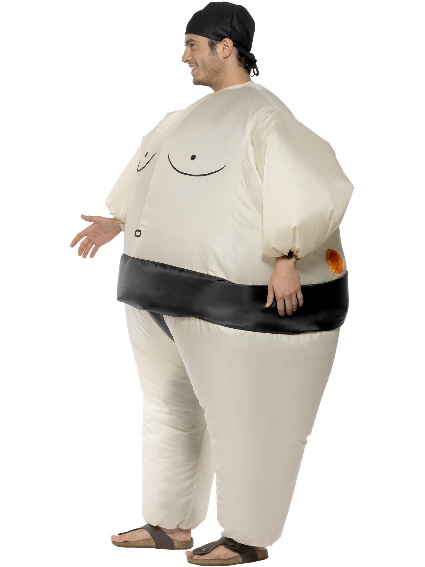 Smiffys COMEDY Sumo Wrestler Costume, White CS für Unisex