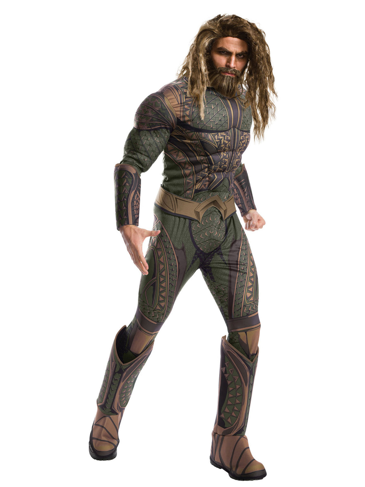 Rubies Aquaman Perücke mit Bart für Erwachsene