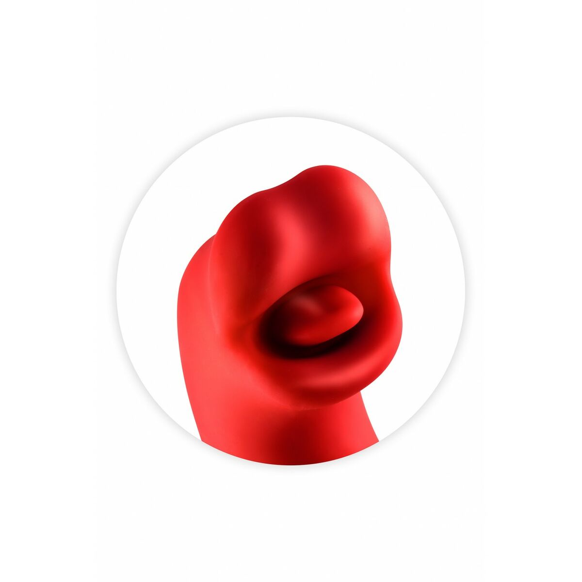 Dual Stimulationsvibrator Yoba Kissy Rot