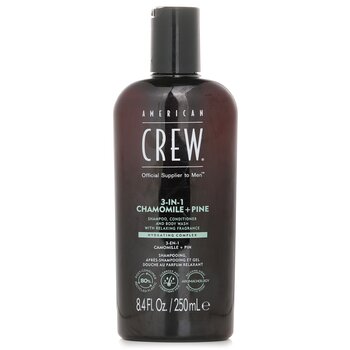 American Crew 3-in-1 Chamomile Pine Shampoo 250 ml
