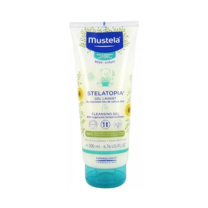 MUSTELA MUSTELA Stelatopia Reinigungsgel 200 ml für empfindliche Haut