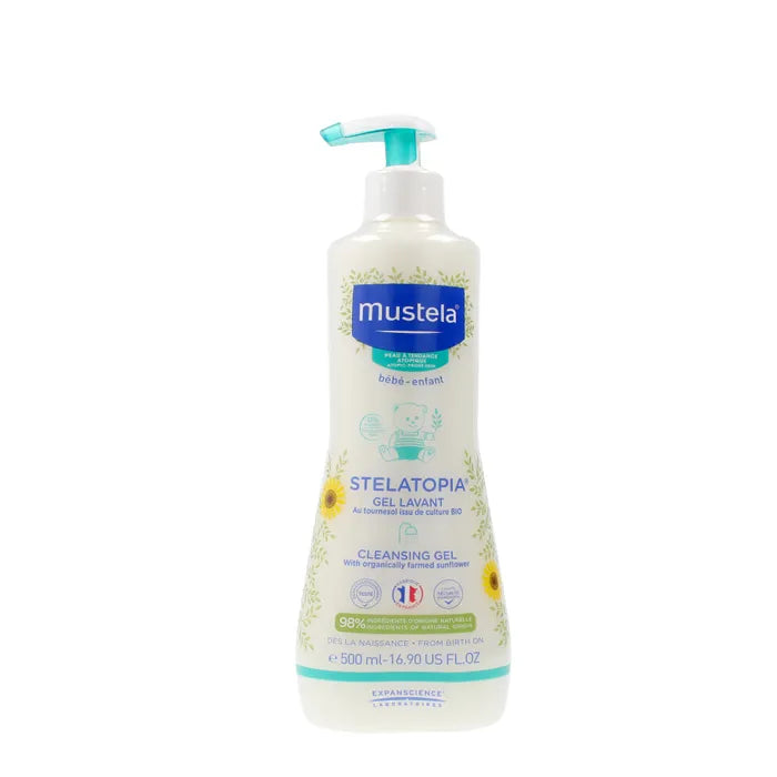 MUSTELA MUSTELA Stelatopia Reinigungsgel 500 ml für empfindliche Haut