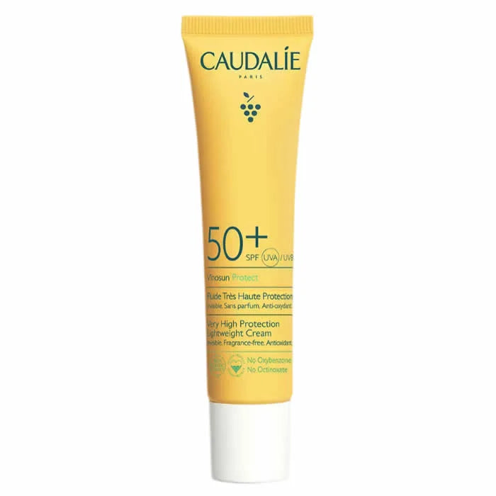 CAUDALIE Caudalie Vinosun Protect leichte Sonnencreme SPF 50+ 40 ml Sonnenpflege