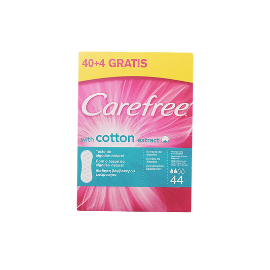 CAREFREE CAREFREE With Cotton Extract Slipeinlagen 44 Stück Baumwoll-Extrakt Kosmetik