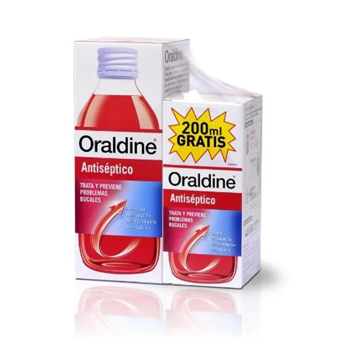ORALDINE ORALDINE Antiseptic Mundspülung 400 ml Set 2 Stück Kosmetik