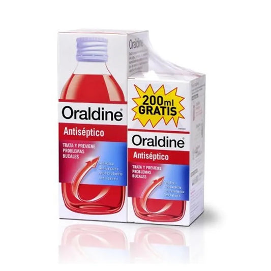 ORALDINE ORALDINE Antiseptic Mundspülung 400 ml Set 2 Stück Kosmetik