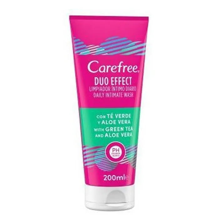 CAREFREE CAREFREE Duo Effect Intimate Cleanser Green Tea & Aloe Vera 200 ml Intimpflege Reinigung