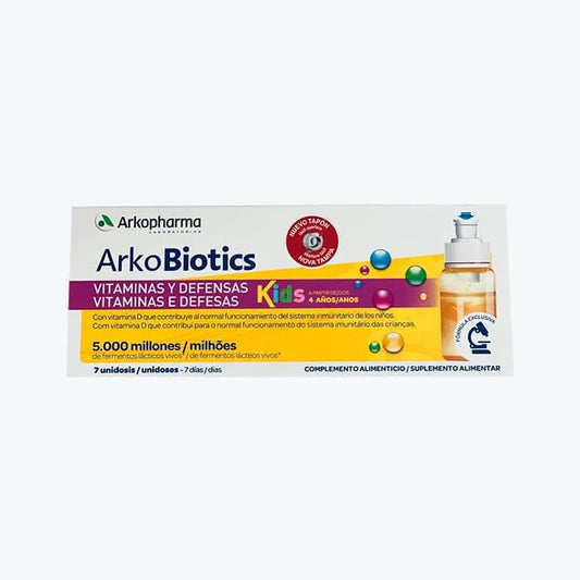 ARKOPHARMA ARKOPHARMA Arkobiotics Vitamine und Abwehrkräfte für Kinder 7 Dosen Kosmetik