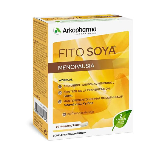 ARKOPHARMA ARKOPHARMA Fitosoya 60 Kapseln Nahrungsergänzungsmittel Kosmetik