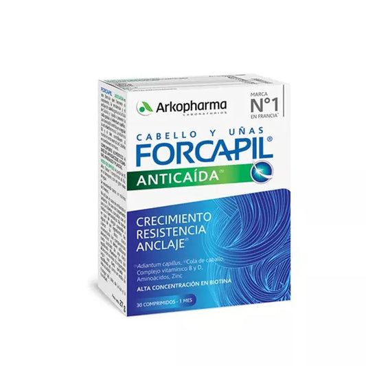 ARKOPHARMA ARKOPHARMA Forcapil Anti-Haarausfall 30 Tabletten Nahrungsergänzung Haarpflege