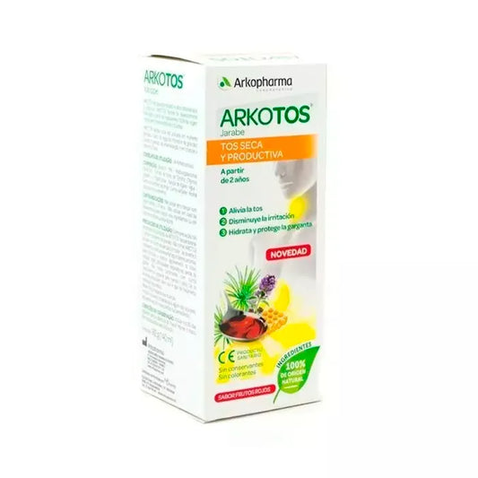 ARKOPHARMA ARKOPHARMA Arkotos Hustenlösung 182 ml für trockenen und produktiven Husten Kosmetik