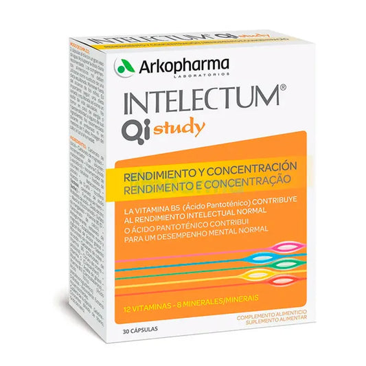 ARKOPHARMA ARKOPHARMA Intelectum Study 30 Kapseln Nahrungsergänzung Kosmetik