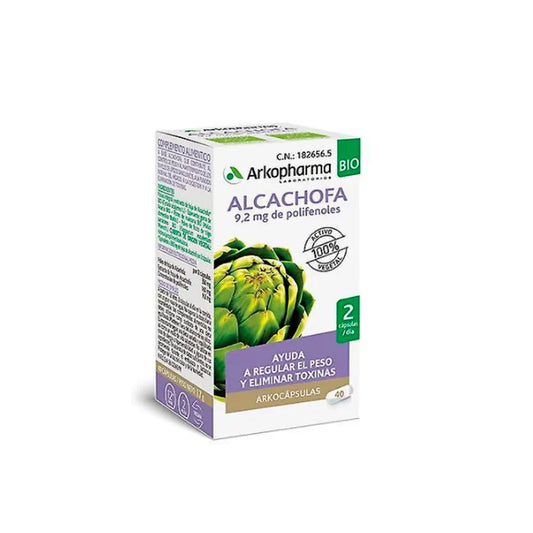 ARKOPHARMA ARKOPHARMA Artichoke 40 Kapseln Nahrungsergänzung Kosmetik