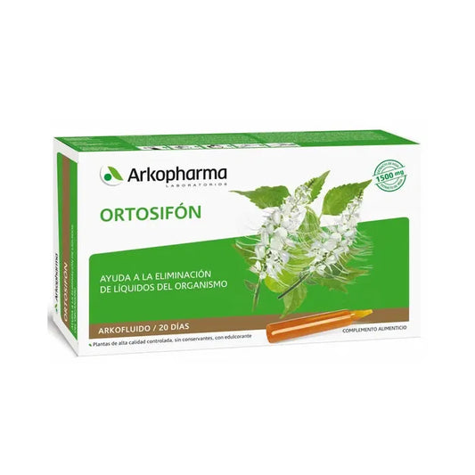 ARKOPHARMA ARKOPHARMA Arkofluido Ortosifon 20 Ampullen Kosmetikpflege