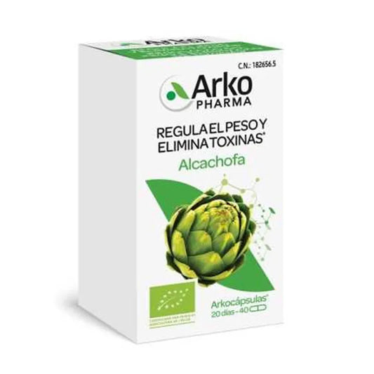 ARKOPHARMA ARKOPHARMA Artischocke 40 Kapseln Nahrungsergänzung Kosmetik