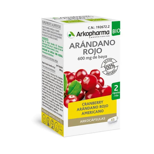 ARKOPHARMA ARKOPHARMA Preiselbeere 45 Kapseln Nahrungsergänzungsmittel Kosmetik