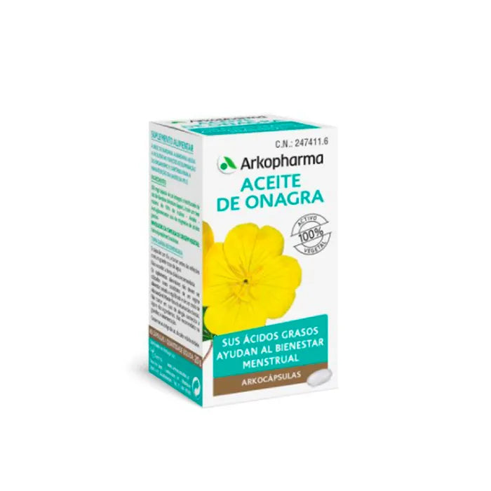 Arkopharma Evening Primrose Oil Nachtkerzenöl 100 Kapseln