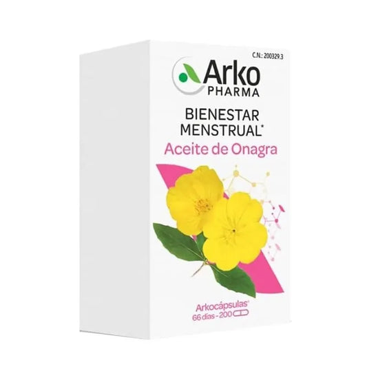 ARKOPHARMA ARKOPHARMA Arkokapseln Nachtkerzenöl 200 Kapseln Nahrungsergänzung Kosmetik
