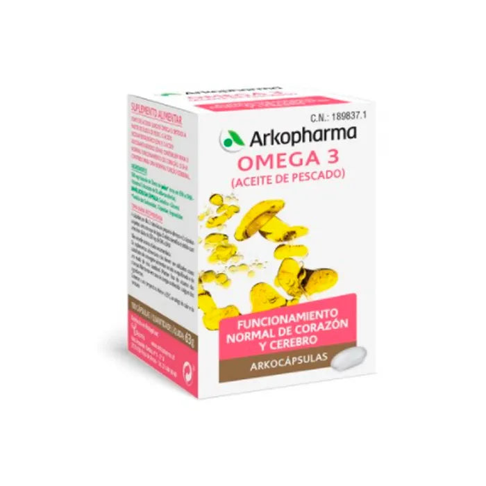 Arkopharma Arkocaps Omega 3 Fish Oil 100 Kapseln