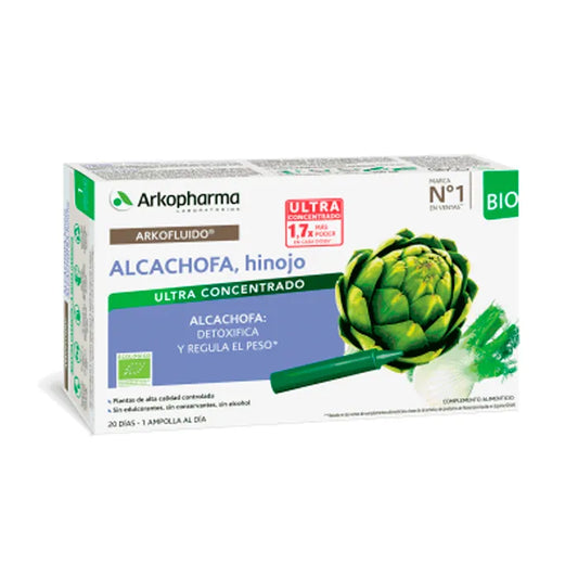 ARKOPHARMA ARKOPHARMA Arkofluido Artischocke Fenchel 20 Trinkampullen Kosmetik