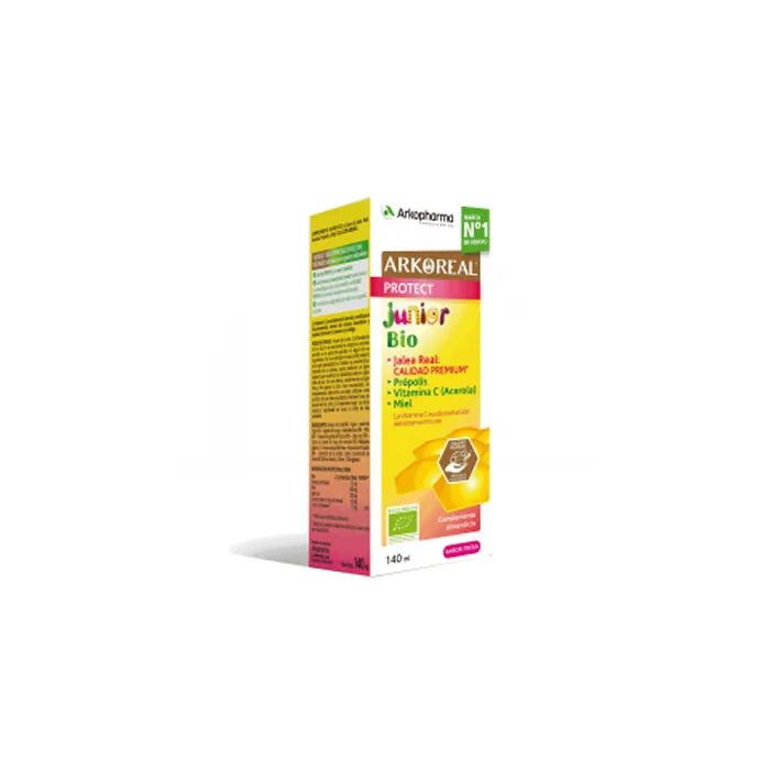 Arkopharma Arkoreal Protect Junior Erdbeersirup 140 ml