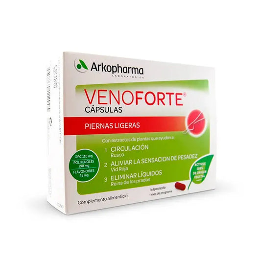 ARKOPHARMA ARKOPHARMA Venoforte 30 Kapseln Nahrungsergänzung Kosmetik