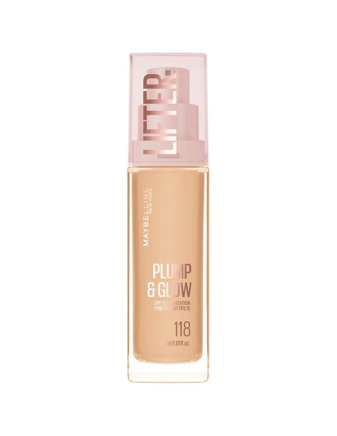 MAYBELLINE Maybelline Lifter Plump y Glow Base 118 30 ml Make-up Primer Kosmetik