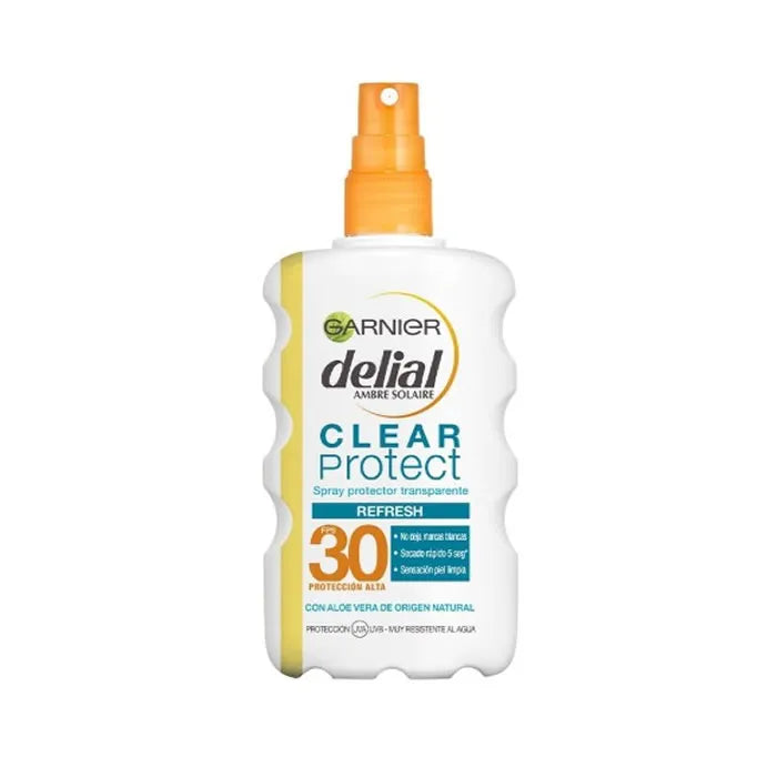 Delial Clear Protect transparentes Schutzspray SPF 30 200 ml