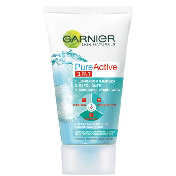 GARNIER GARNIER Active 3 in 1 Reinigungsgel 150 ml Kosmetik