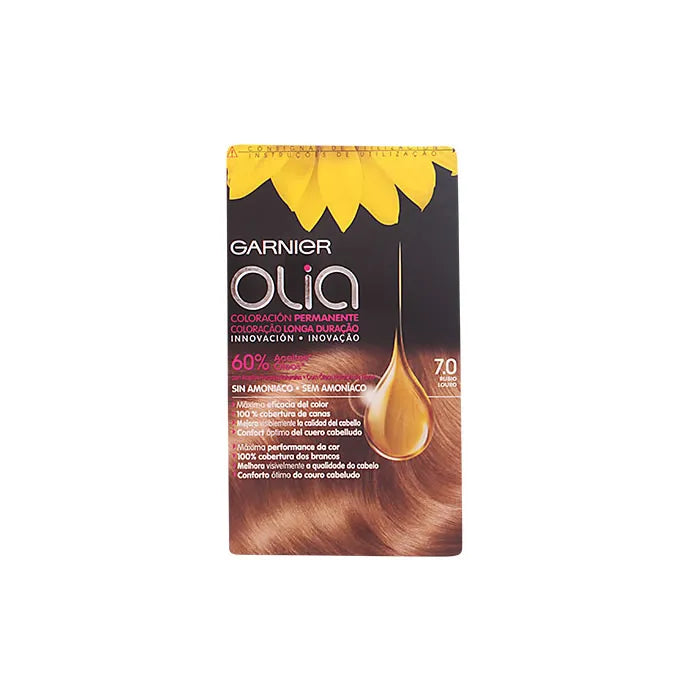 GARNIER GARNIER Olia Permanente Haarfarbe 7,0 Blond ohne Ammoniak Kosmetik