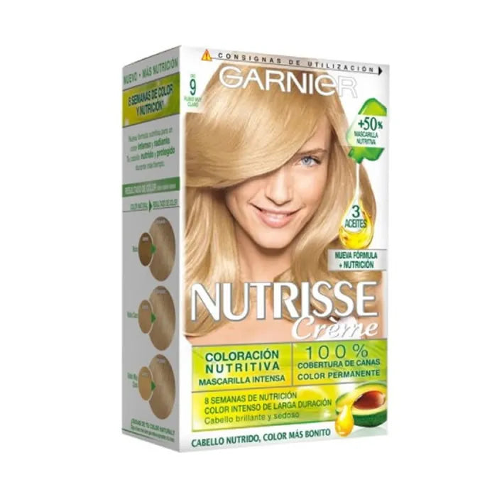 GARNIER GARNIER Nutrisse Crème Nourishing Color Haarfarbe 9 Very Light Blonde Kosmetik