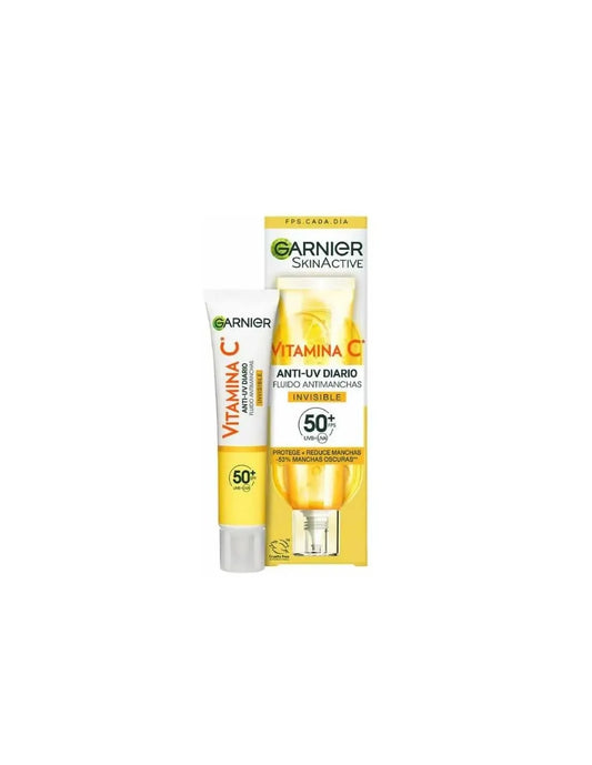GARNIER GARNIER Skinactive Vitamin C Fluido Antimanchas SPF 50 Sonnenschutz 40 ml Kosmetik