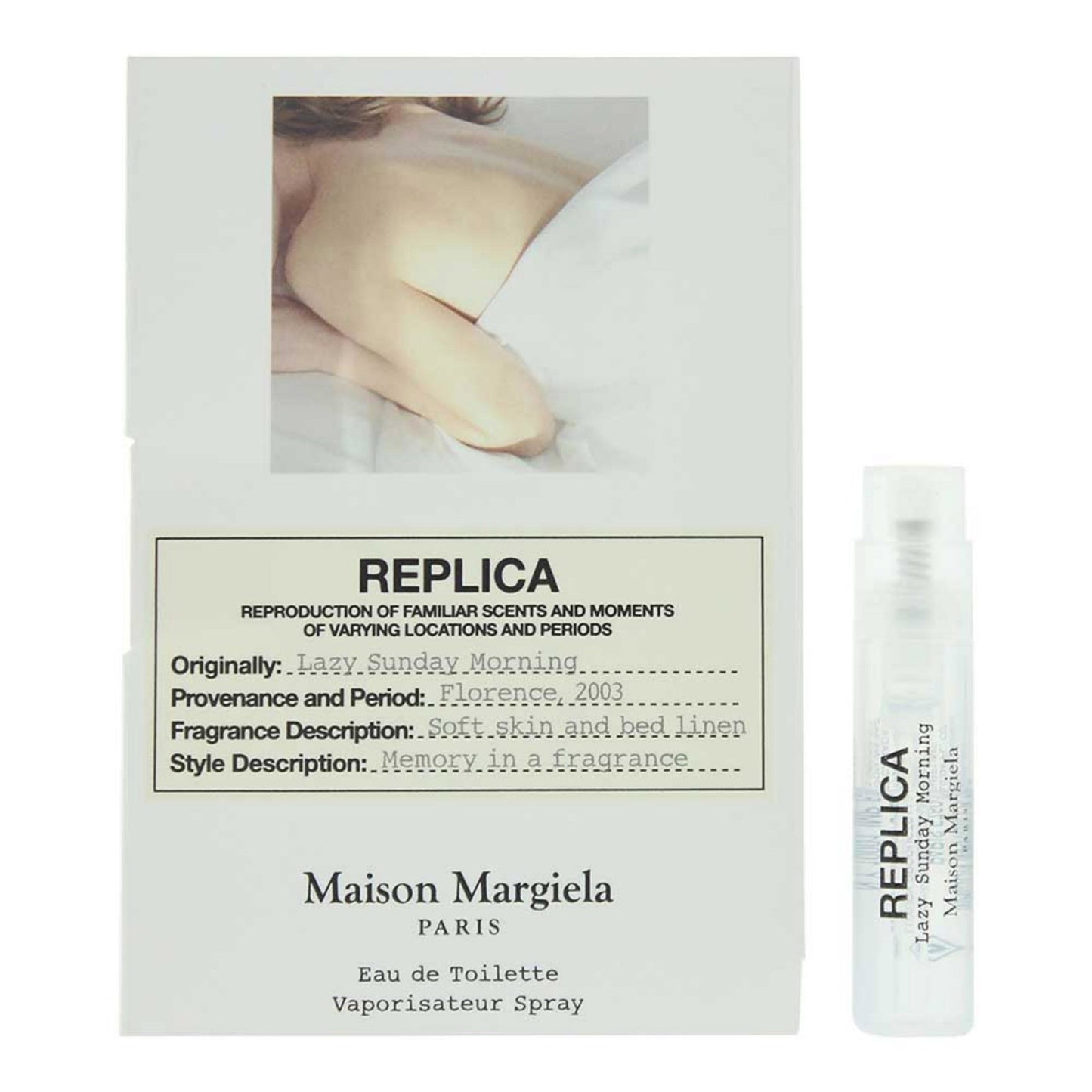 Maison Margiela, Lazy Sunday Morning, Eau de Toilette, Unisex, 1.2 ml Fläschchen