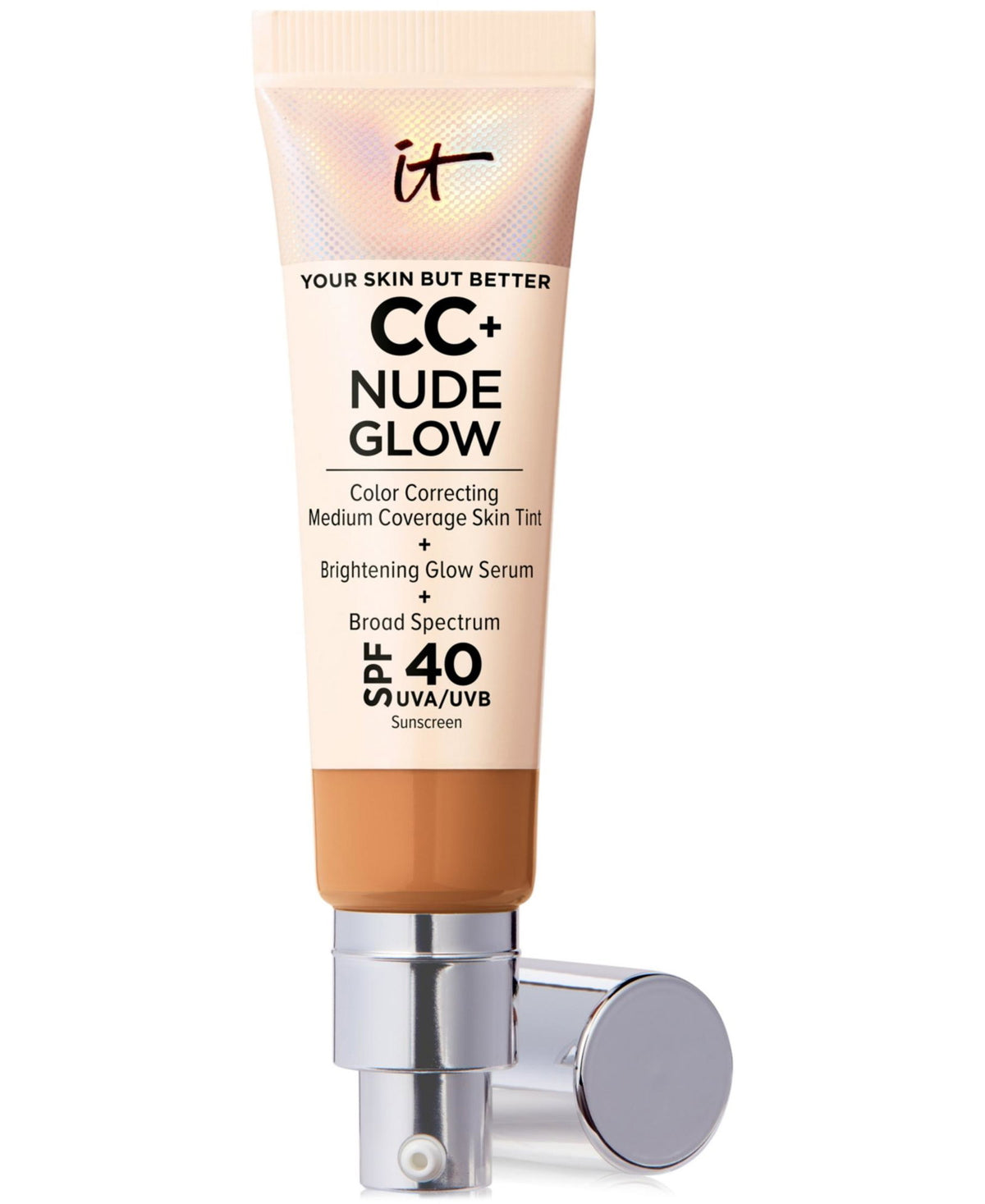 It Cosmetics, Your Skin But Better Cc+, Niacinamide, Hydrating, CC Cream, Tan, SPF 40 ml