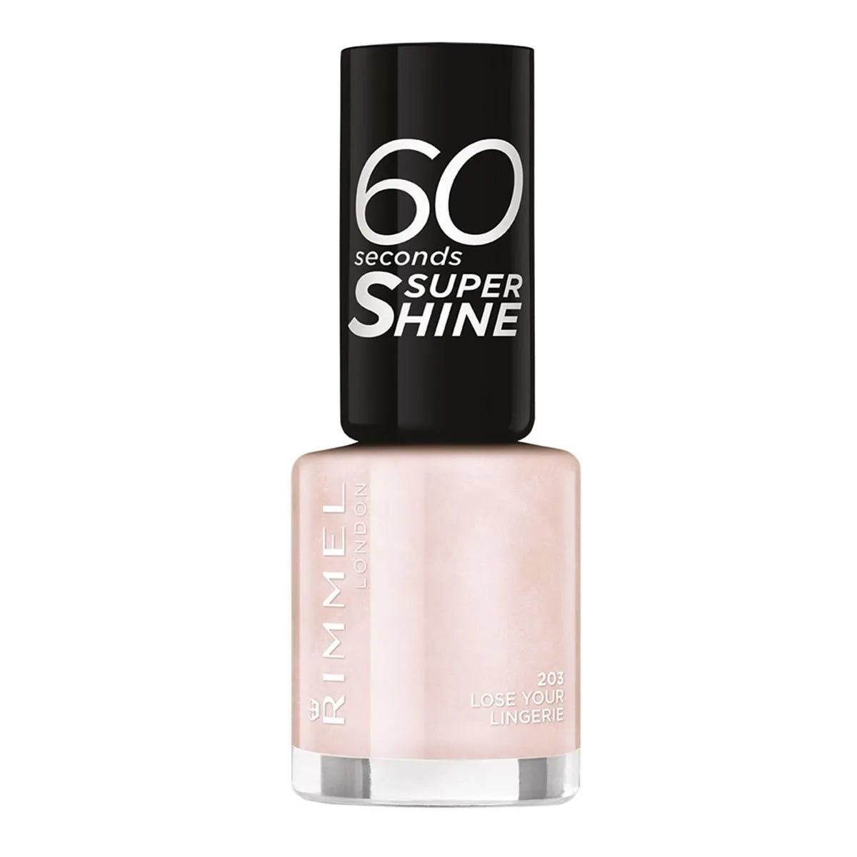 Rimmel London 60 Seconds Super Shine Nagellack 203 Lose Your Lingerie
