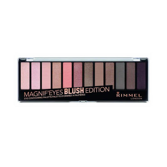 RIMMEL LONDON Magnif'eyes Eye Contouring Palette Blush Edition 002 Rouge