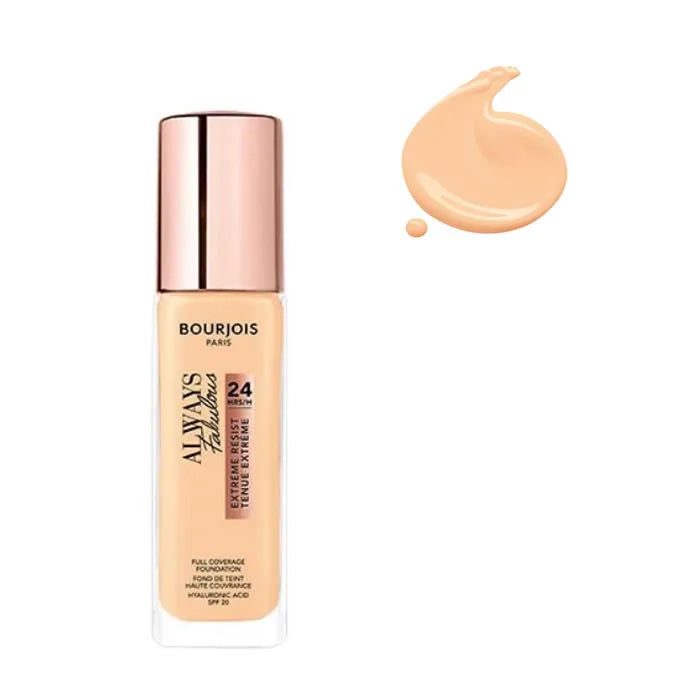 Bourjois Always Fabulous Foundation 24H SPF20 120 Clear Ivory 30 ml
