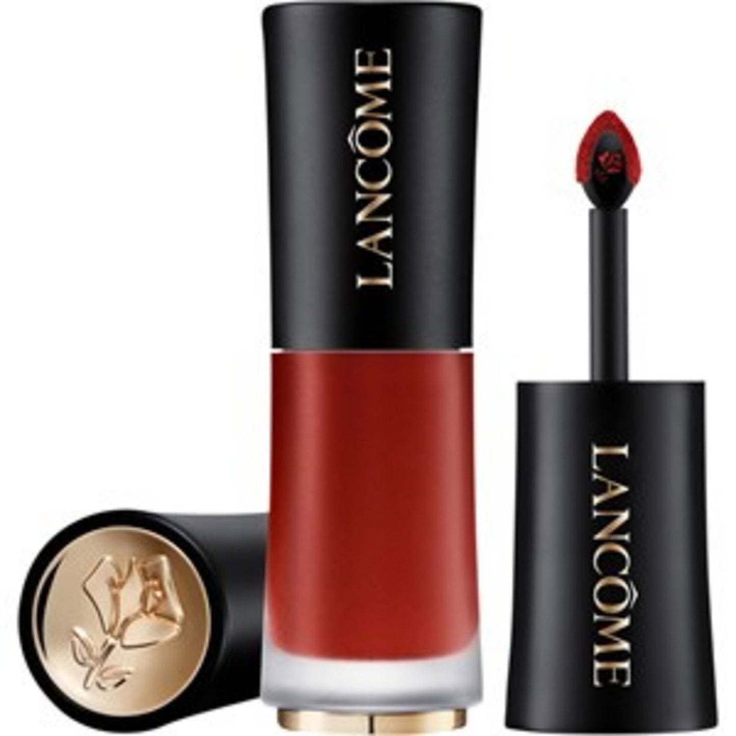 Lancome, L’Absolu Rouge Drama Ink, Halbmatt, Flüssiger Lippenstift, 555, Lebensdurst, 6 ml