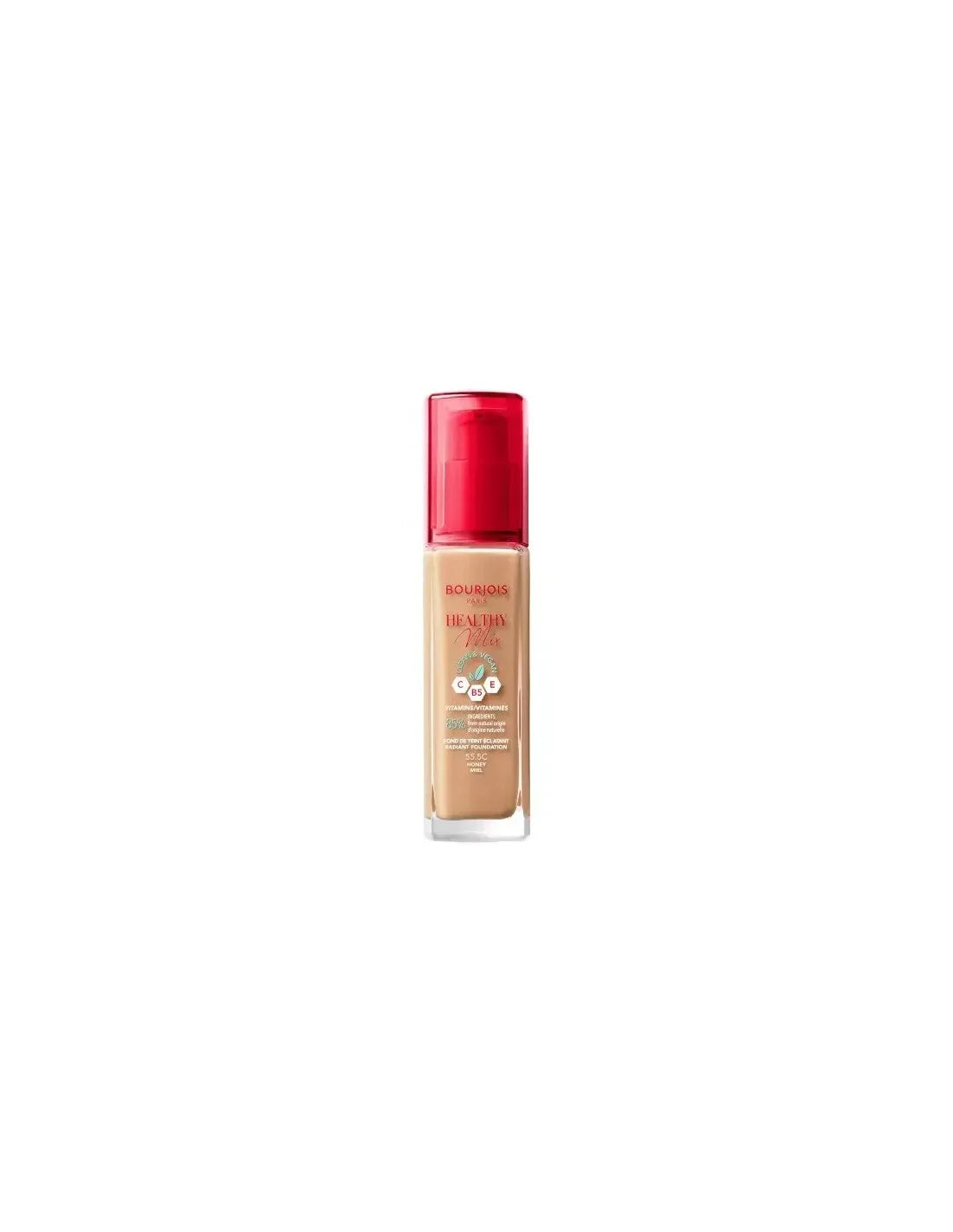 BOURJOIS BOURJOIS Healthy Mix Radiant Foundation 55,5 Honey 30 ml