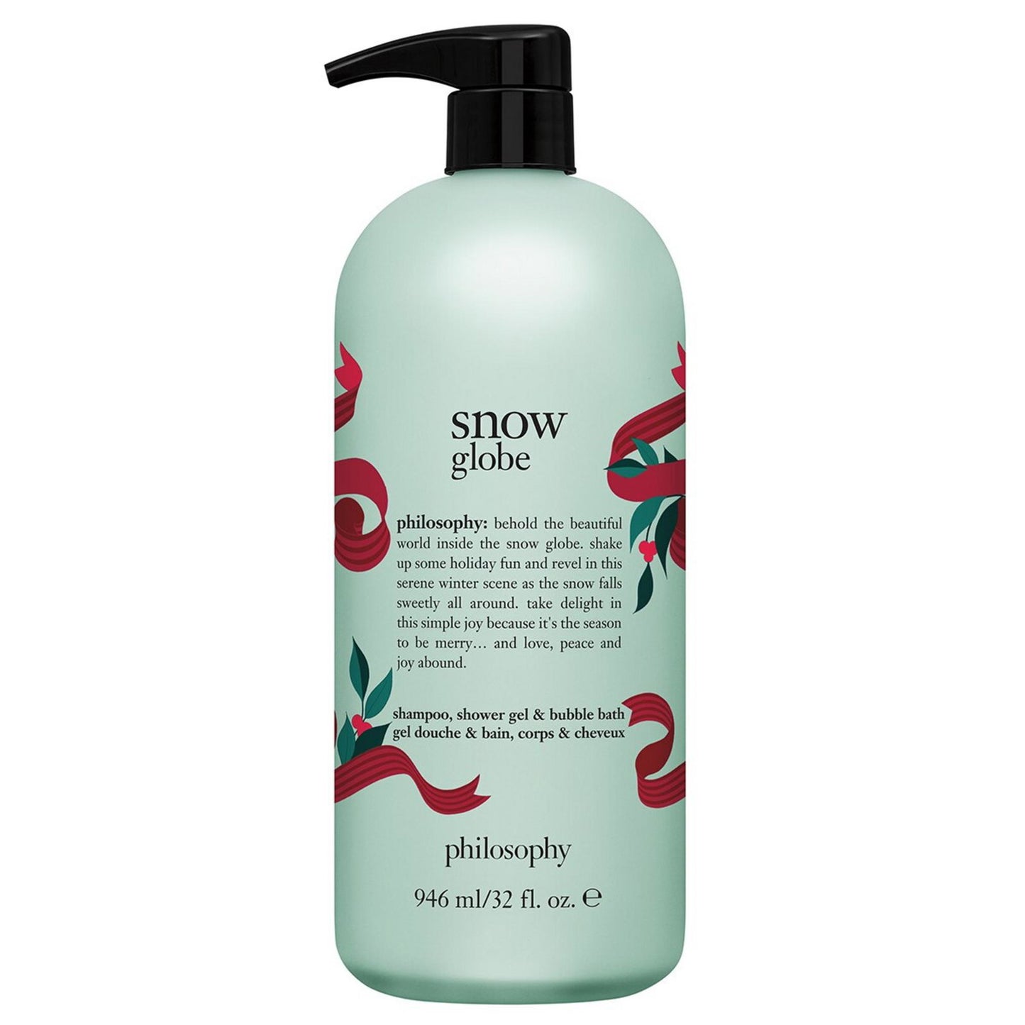 Philosophy Philosophy, Snow Globe, Duschgel & Shampoo 2-in-1, 1920 ml Regular