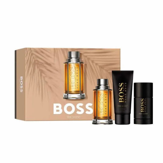 HUGO BOSS HUGO BOSS The Scent Eau de Toilette Spray 100 ml Set 3 Stück Parfüm