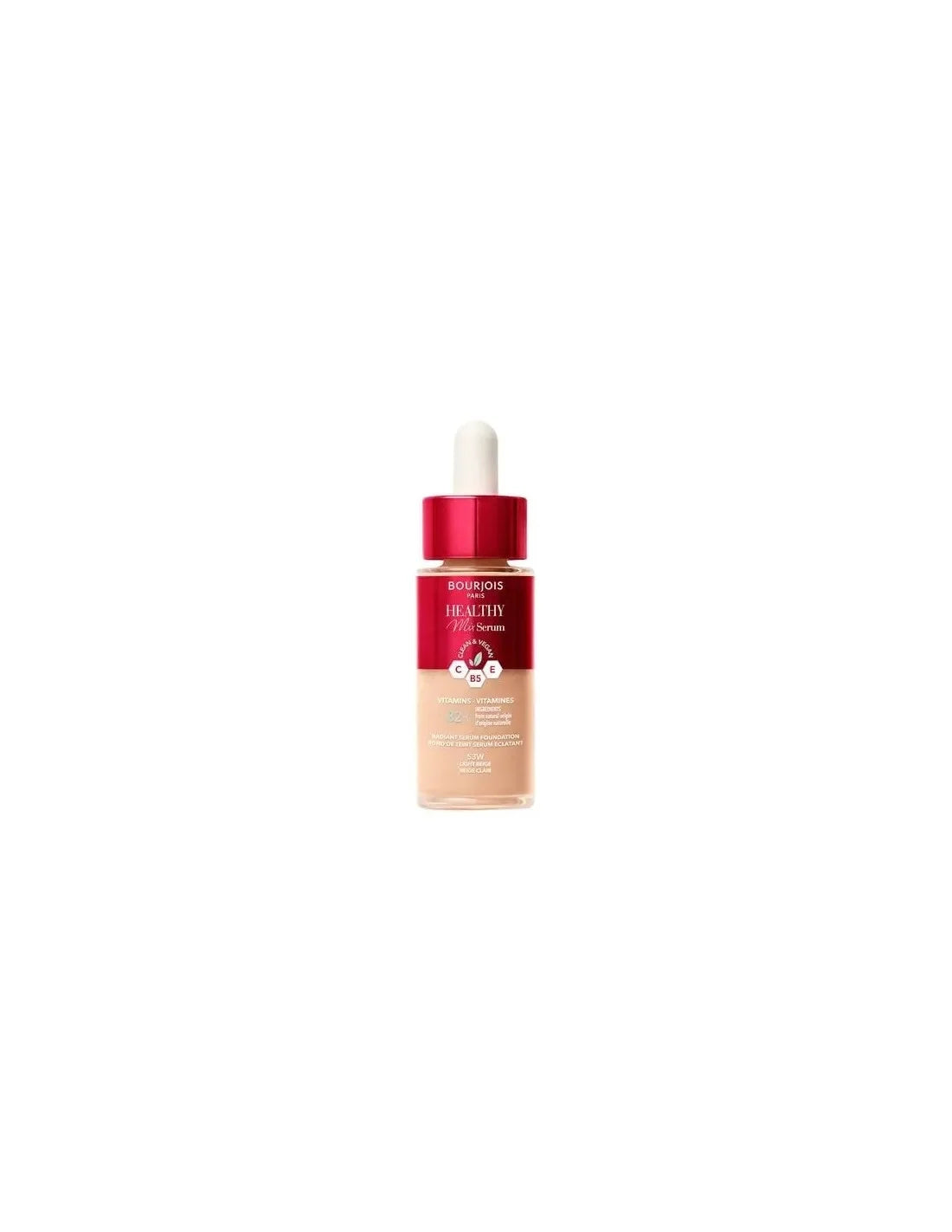 BOURJOIS BOURJOIS Healthy Mix Serum Foundation 53W Light Beige 30 ml