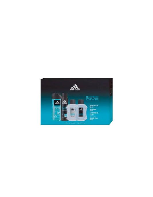 ADIDAS ADIDAS Ice Dive Eau de Toilette 100 ml After Shave Lotion 150 ml Set Parfüm