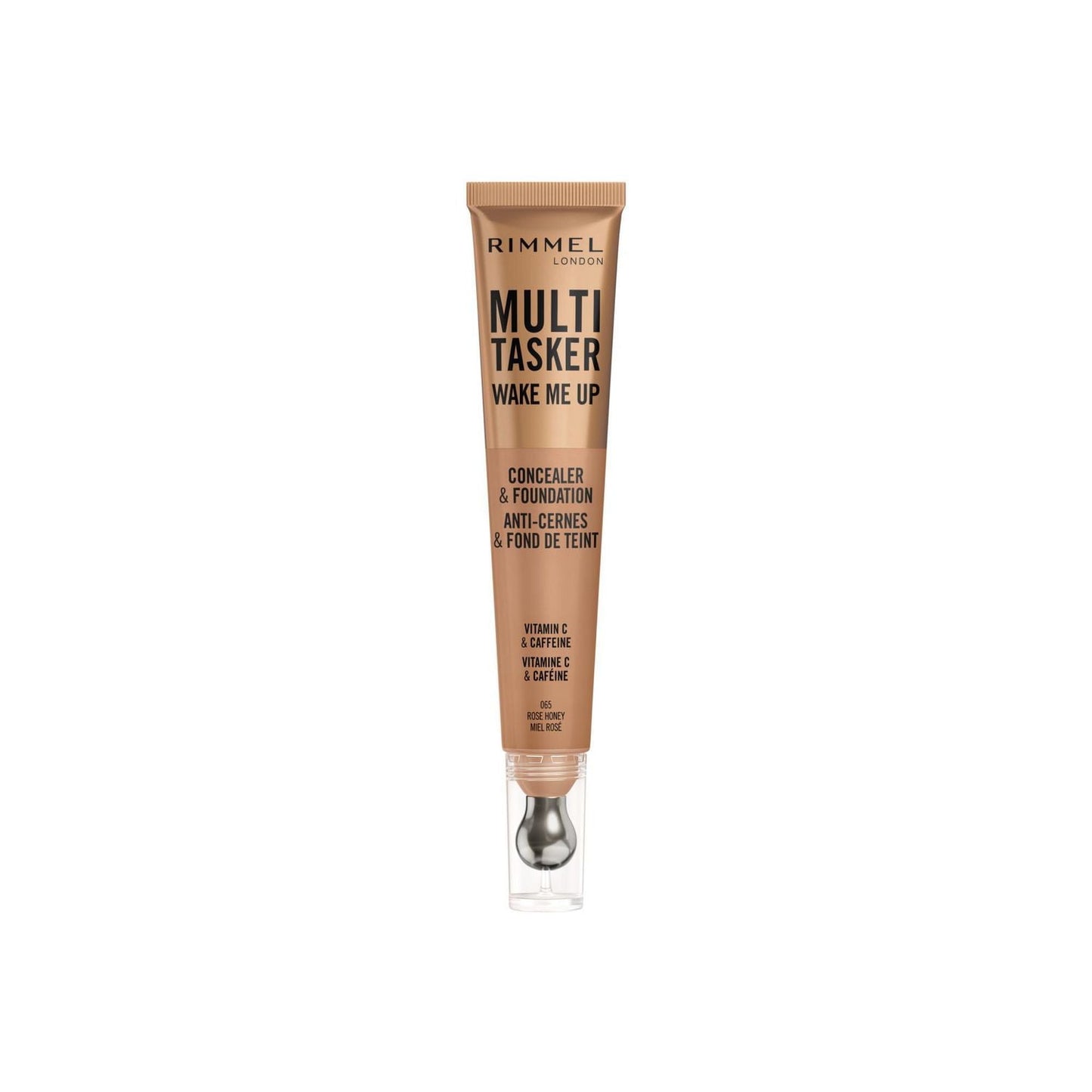 Rimmel London Multitasker Wake Me Up Corrector Y Base De Maquillaje Rose Honey 20 ml