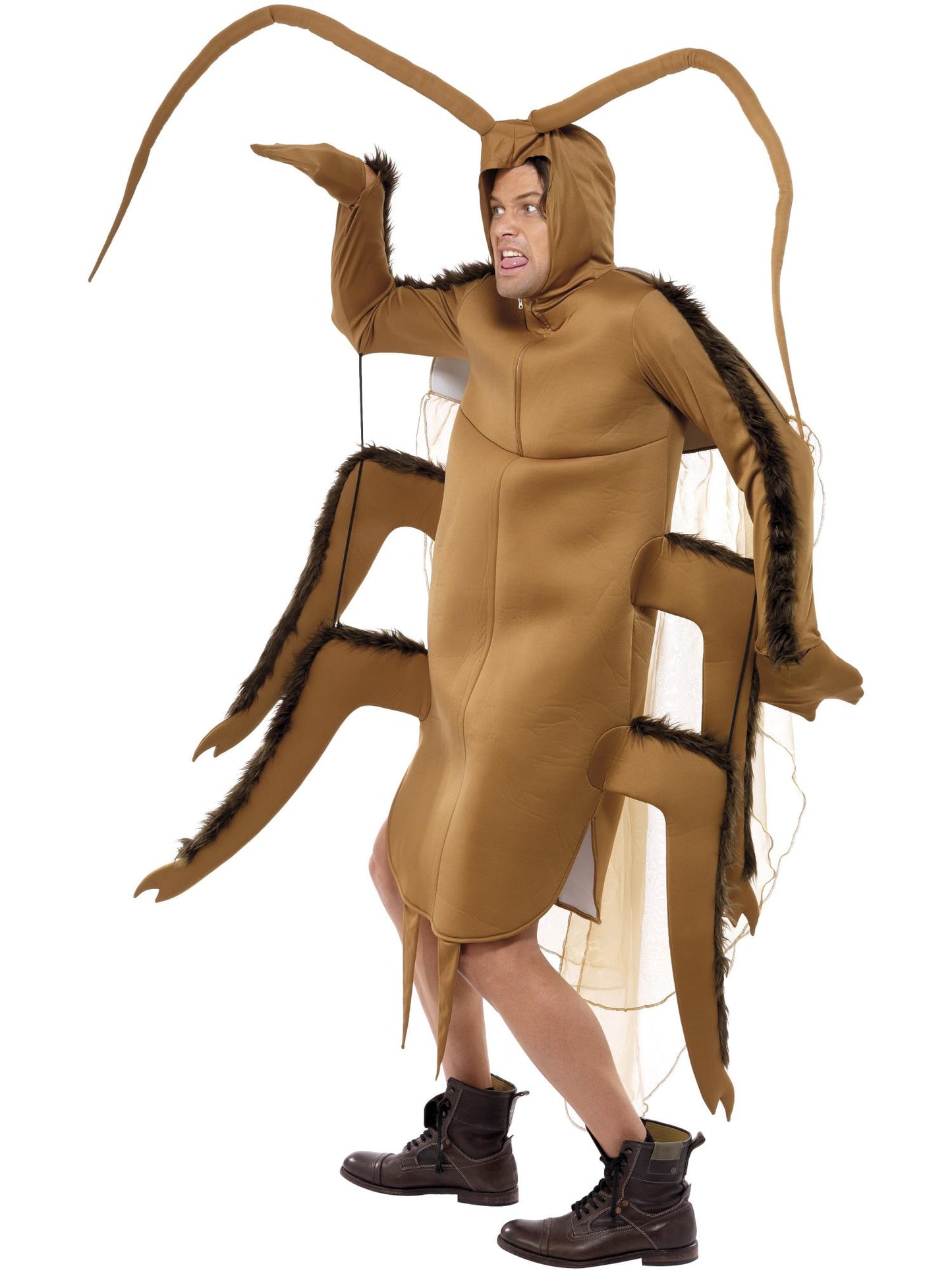 Smiffys Cockroach Costume, Brown CS für Herren