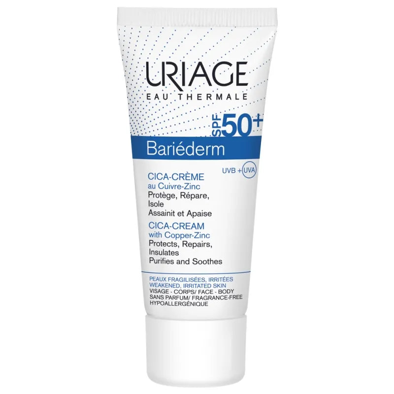 URIAGE URIAGE Bariéderm Cica-Creme SPF 50+ 40 ml Sonnenschutz Creme