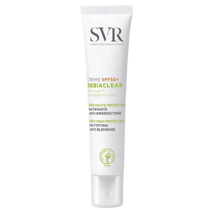 SVR SVR Sebiaclear Creme SPF 50 Sonnenschutz 40 ml