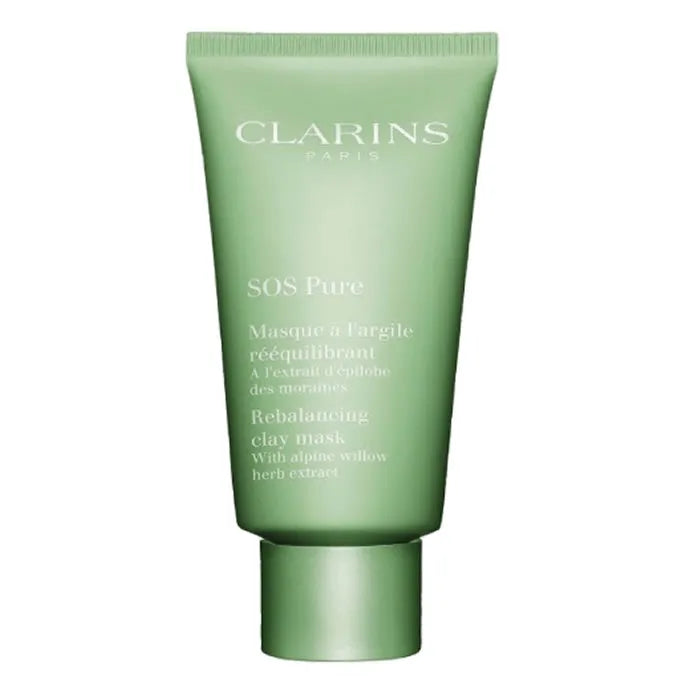 Clarins SOS Pure Masque à L'Argile Rééquilibrant Gesichtsmaske 75 ml