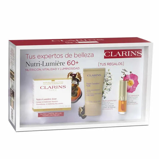 CLARINS Clarins Nutri-Lumiére Revive Set 3 Artikel 50 ml Kosmetikpflege