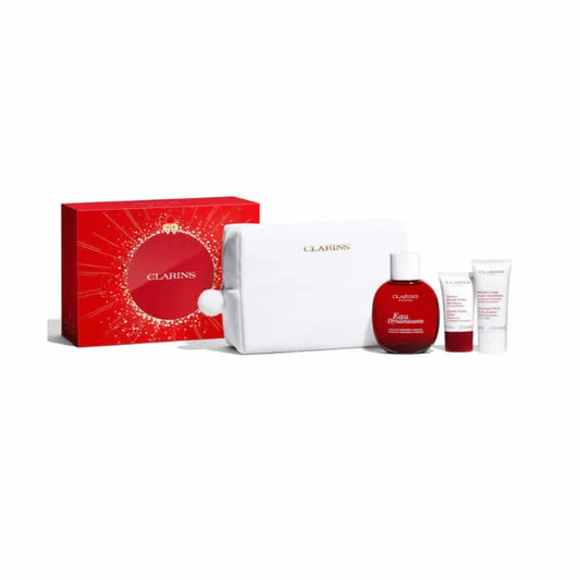 CLARINS Clarins Eau Dynamisante Belebender Aromaduft 100 ml Set 4 Artikel Parfüm